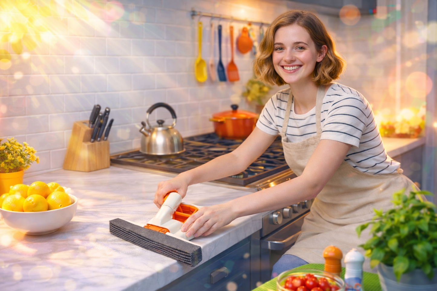 MOPIVA Mini Mop Pratik Temizlik Aparatı